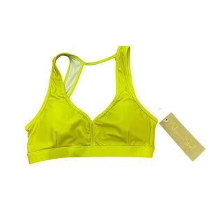 NWT Niyama Sol Chartreuse Eclipse bra yellow mustard activewear yoga sz XS